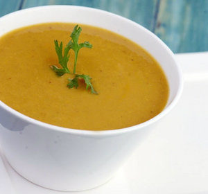 Dal & carrot soup