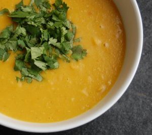Dal pumpkin soup
