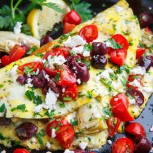 Mediterranean omelette