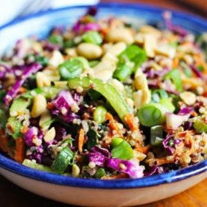 Thai quinoa salad