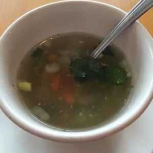 Thai veg soup