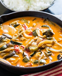 Veg Thai curry