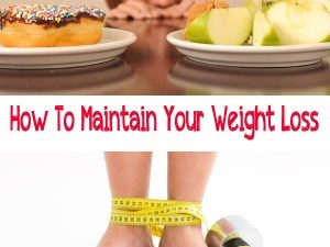 Maintain your weight after diet